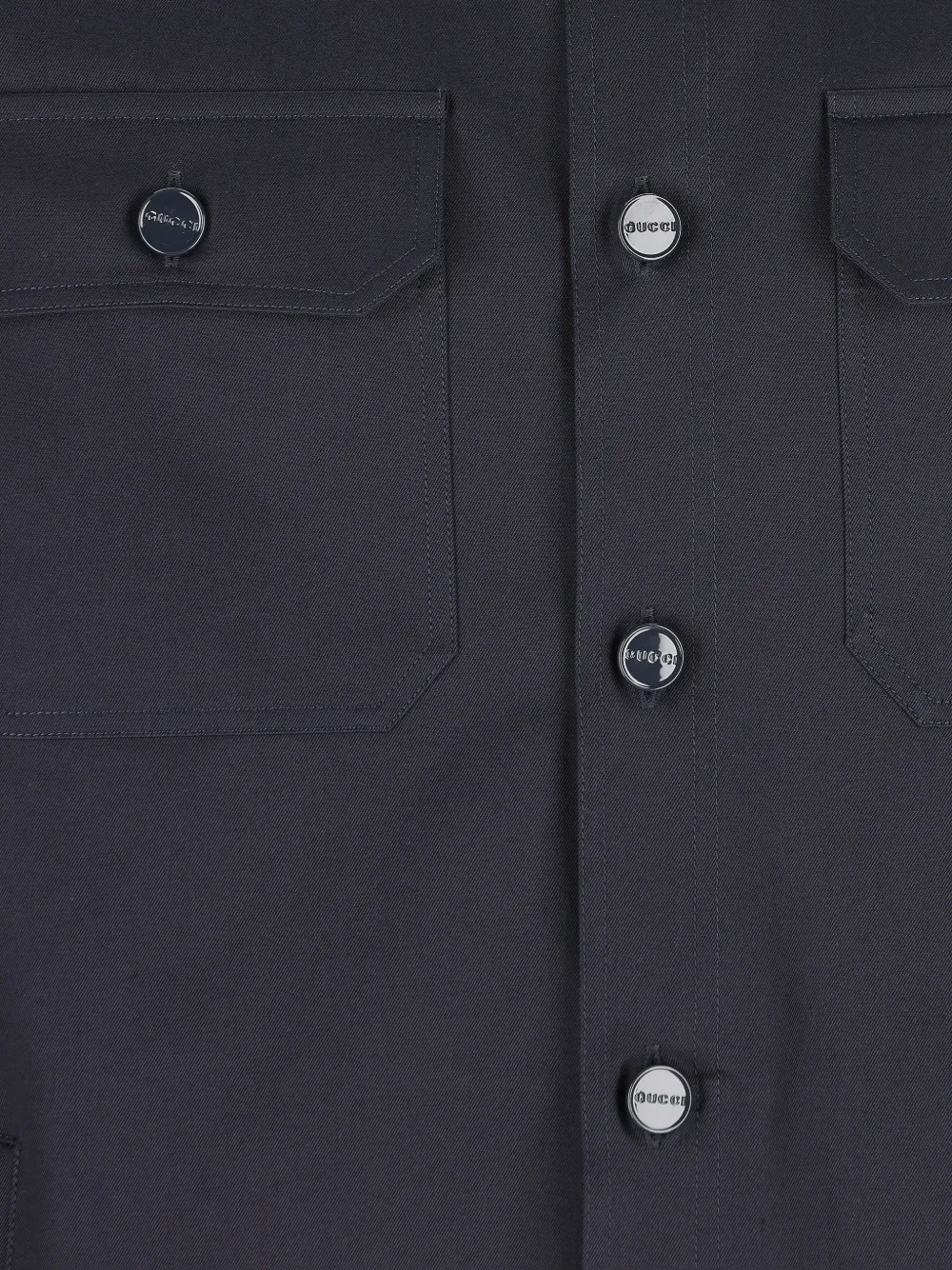 GG-motif long-sleeve shirt