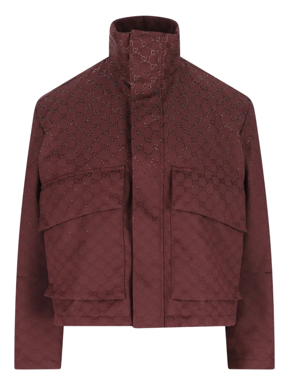 Gucci logo jacket - Red