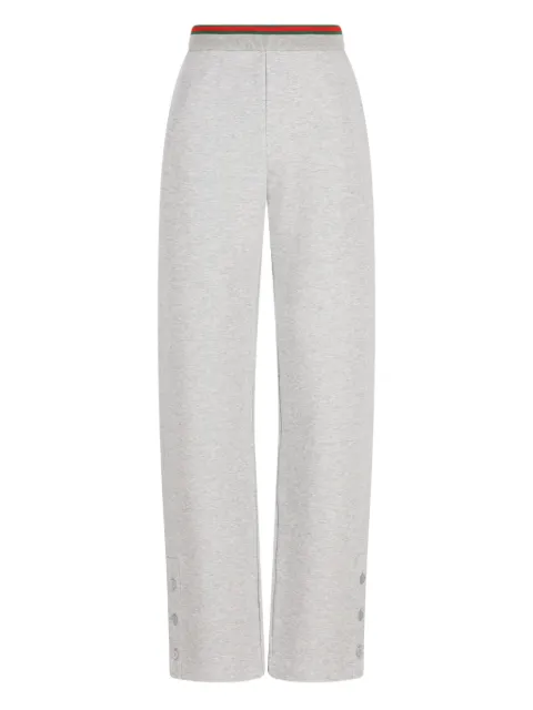Gucci button-detail track pants