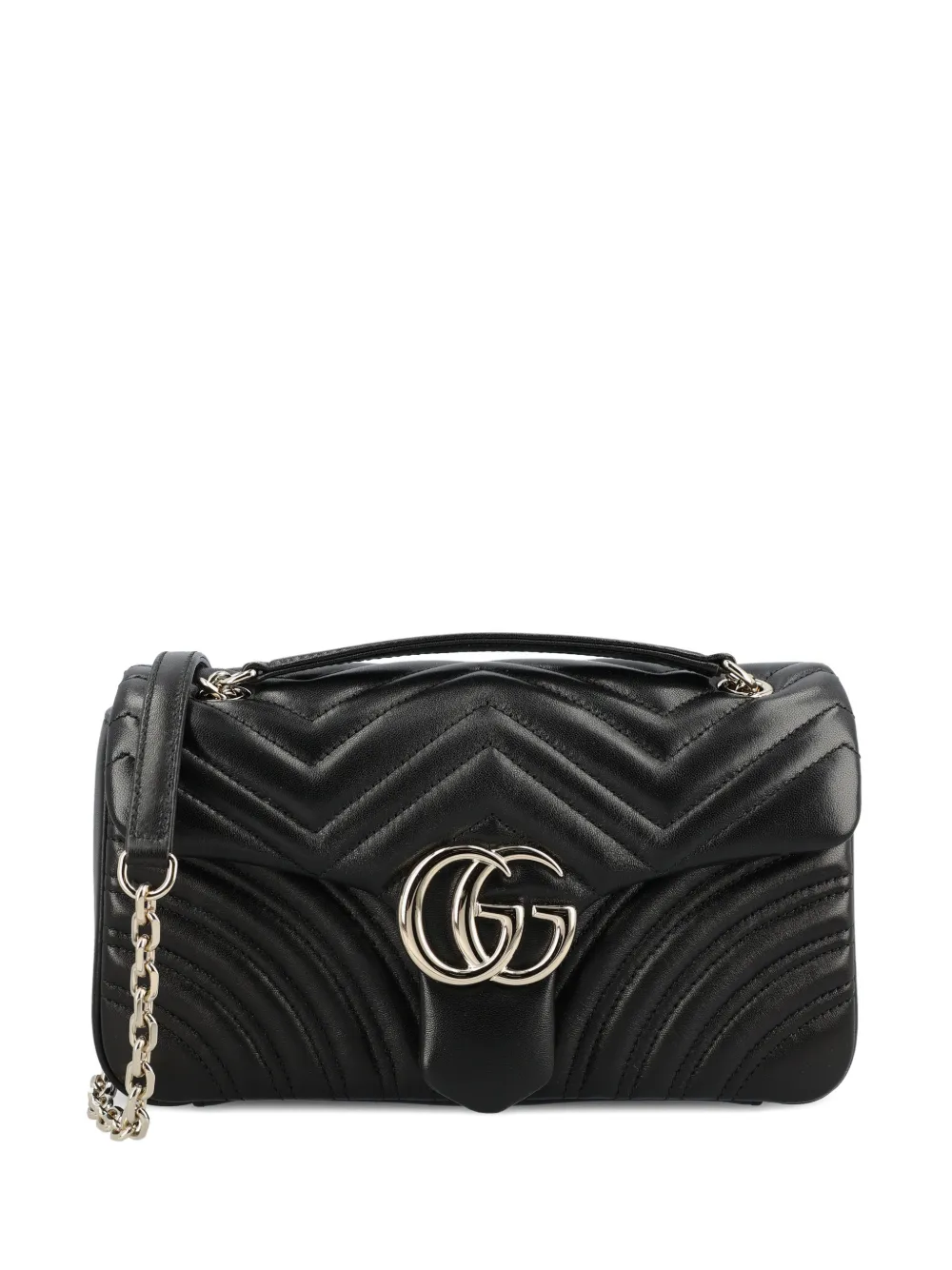 Gucci medium GG Marmont shoulder bag - Schwarz