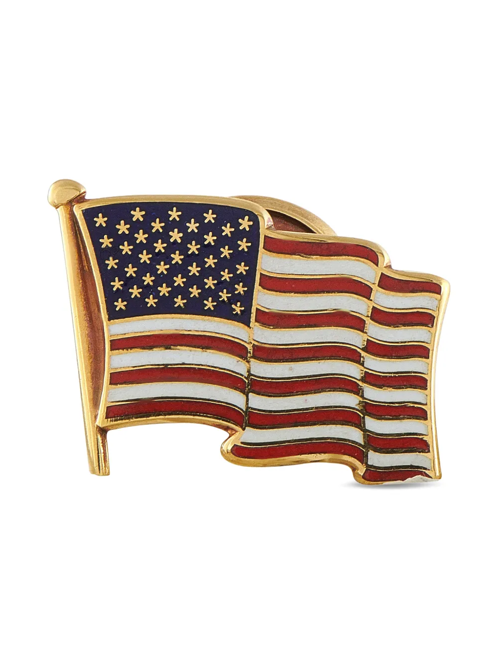 Cartier Flag pin - Oro