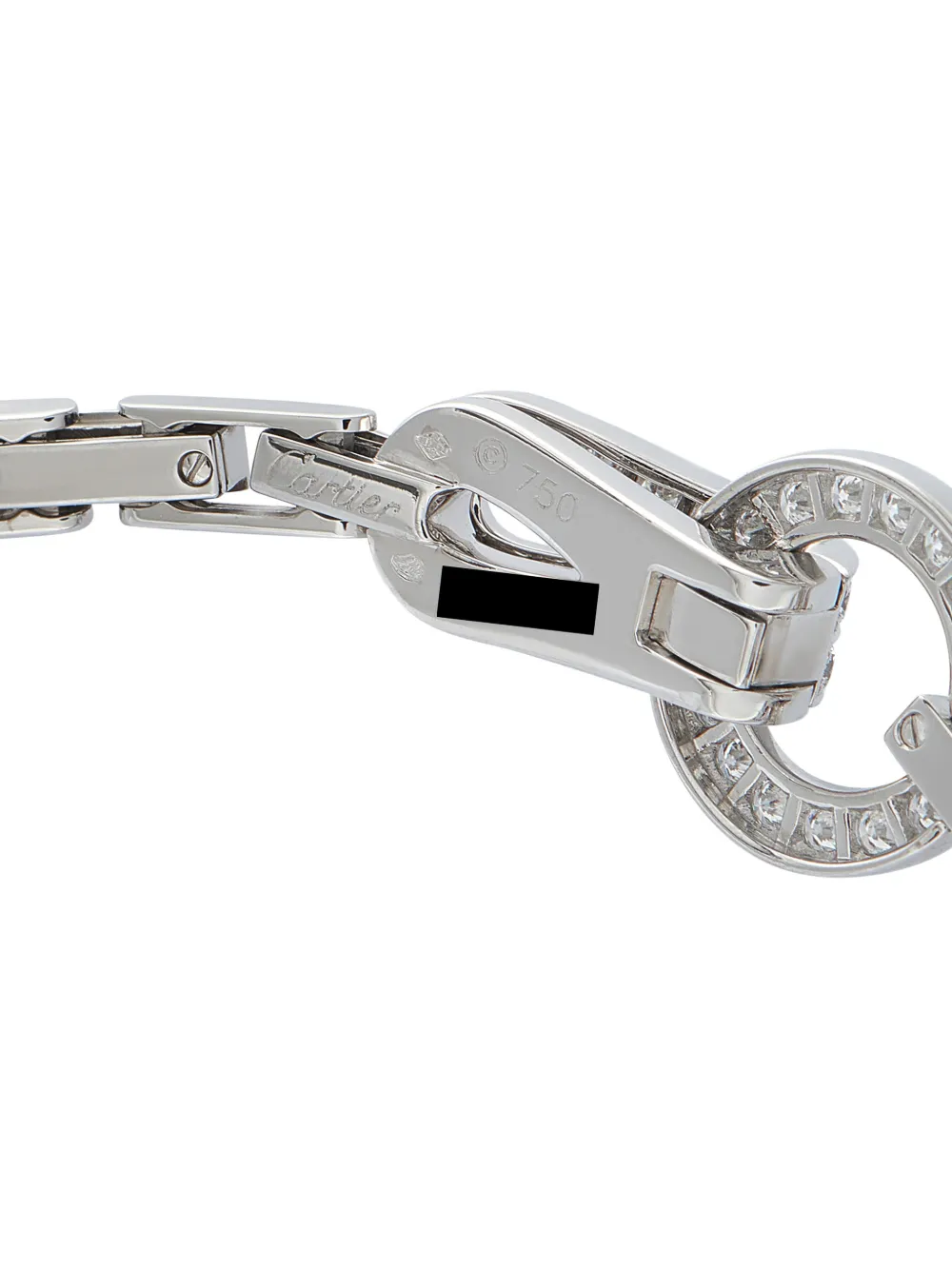 Cartier Agrafe diamond necklace - Argento