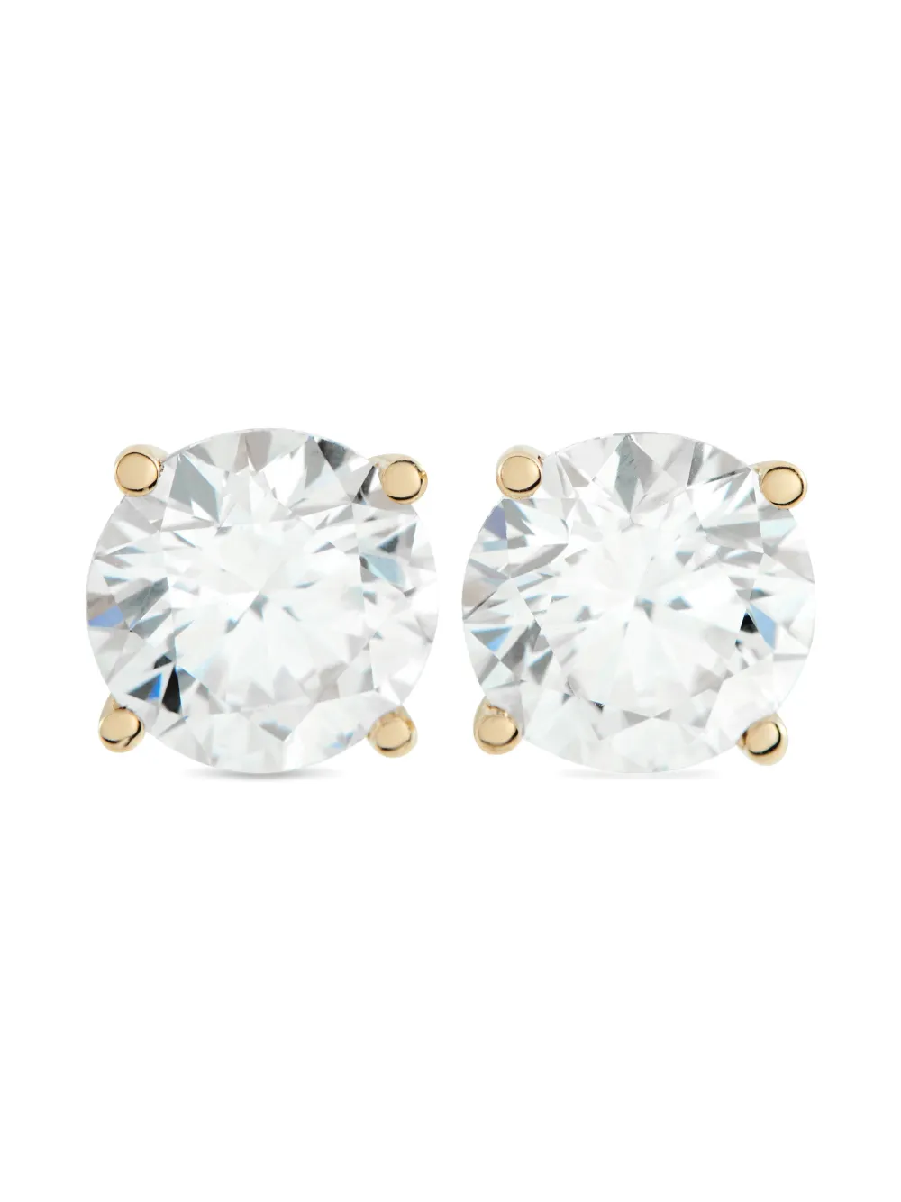 LB Exclusive diamond stud earrings - Gold