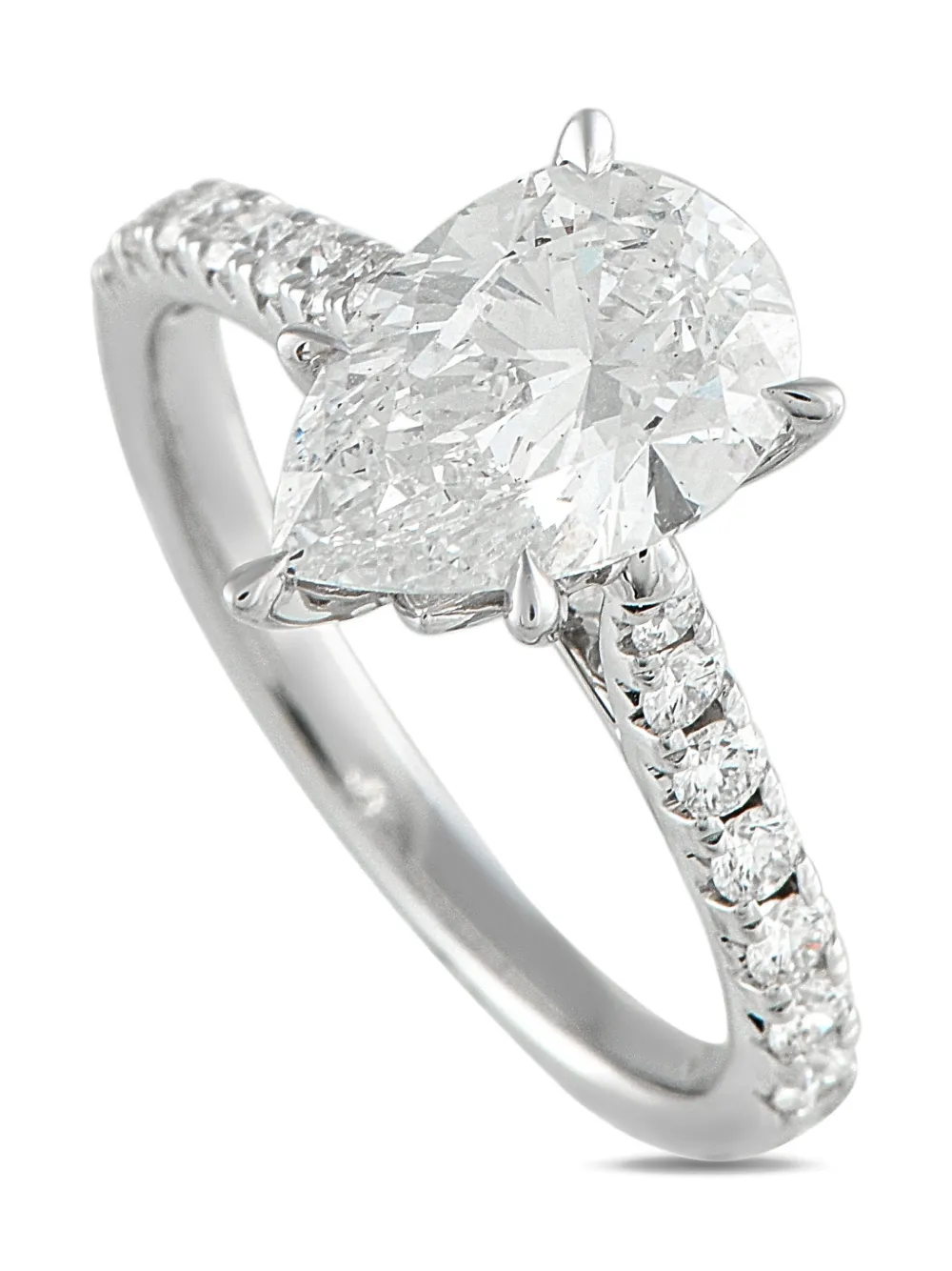 LB Exclusive diamond ring - Silber