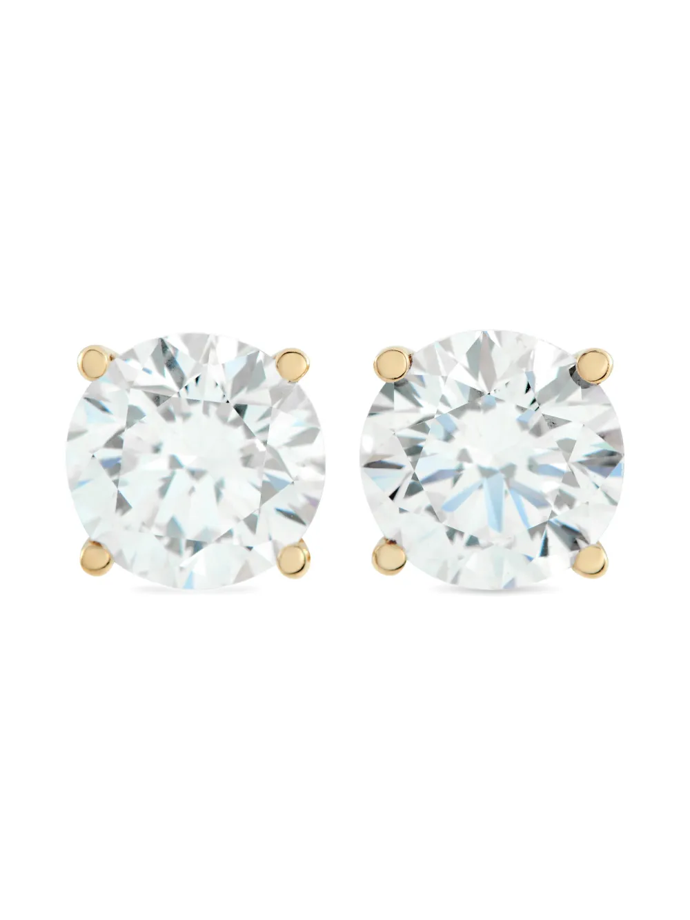 LB Exclusive diamond stud earrings - Gold