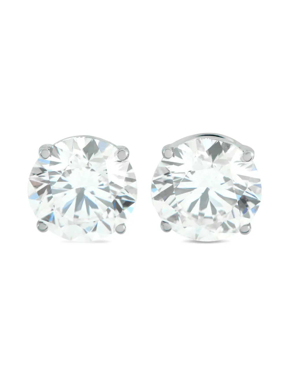 LB Exclusive diamond stud earrings - Silber