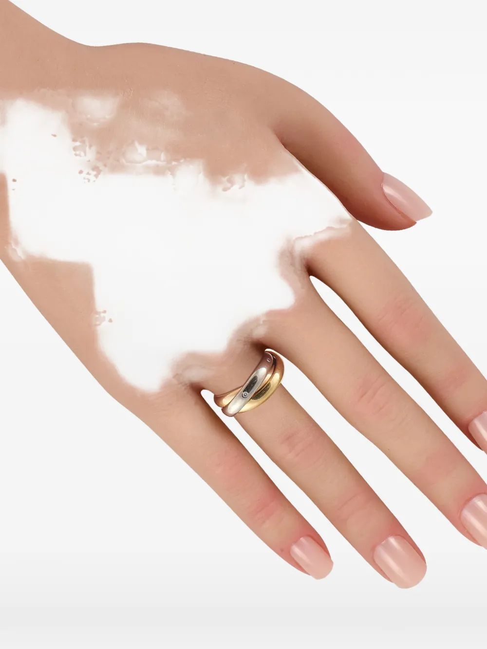 Cartier Trinity diamond ring - Gold