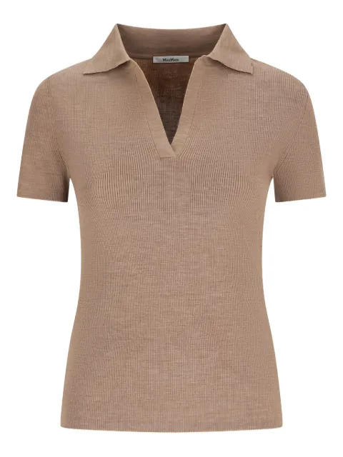 Max Mara V-neck knitted top