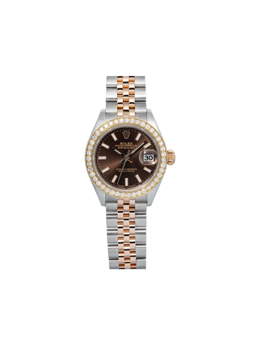 Rolex Lady-Datejust 28mm watch - Marrone