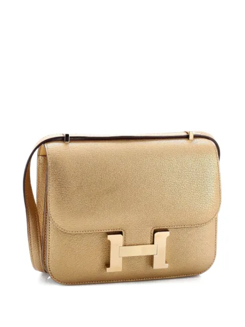 Hermès Pre-Owned Constance NM Bag Metallic Chevre Chamkilight 18 shoulder bag