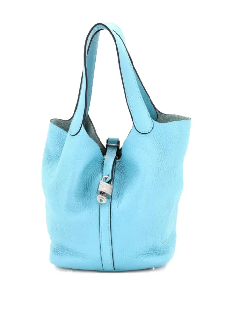 Hermès Pre-Owned Picotin Lock Bag Clemence MM bucket bag
