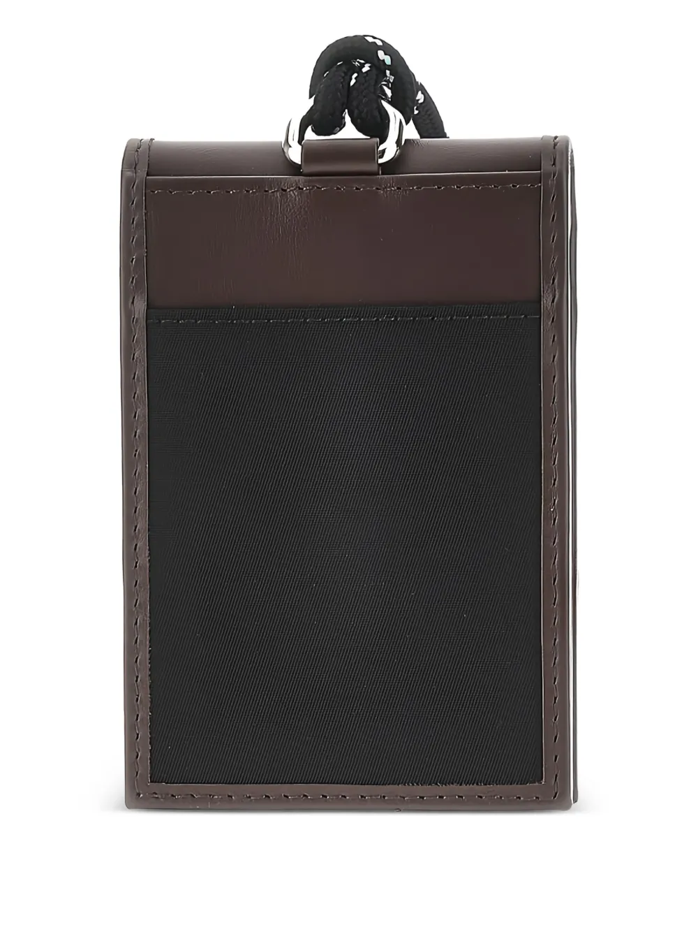  Prada Portacarte Speedrock Con Placca Logo - Nero 