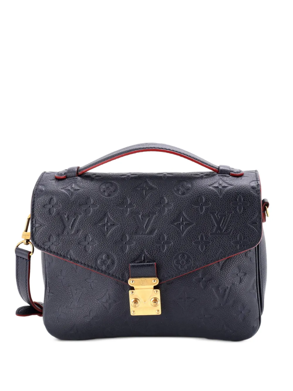 Louis Vuitton Pre-Owned Pochette Metis Monogram Empreinte Leather crossbody bag - Blu