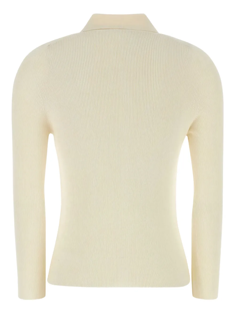  Fendi Ribbed-knit Shirt - Yellow 