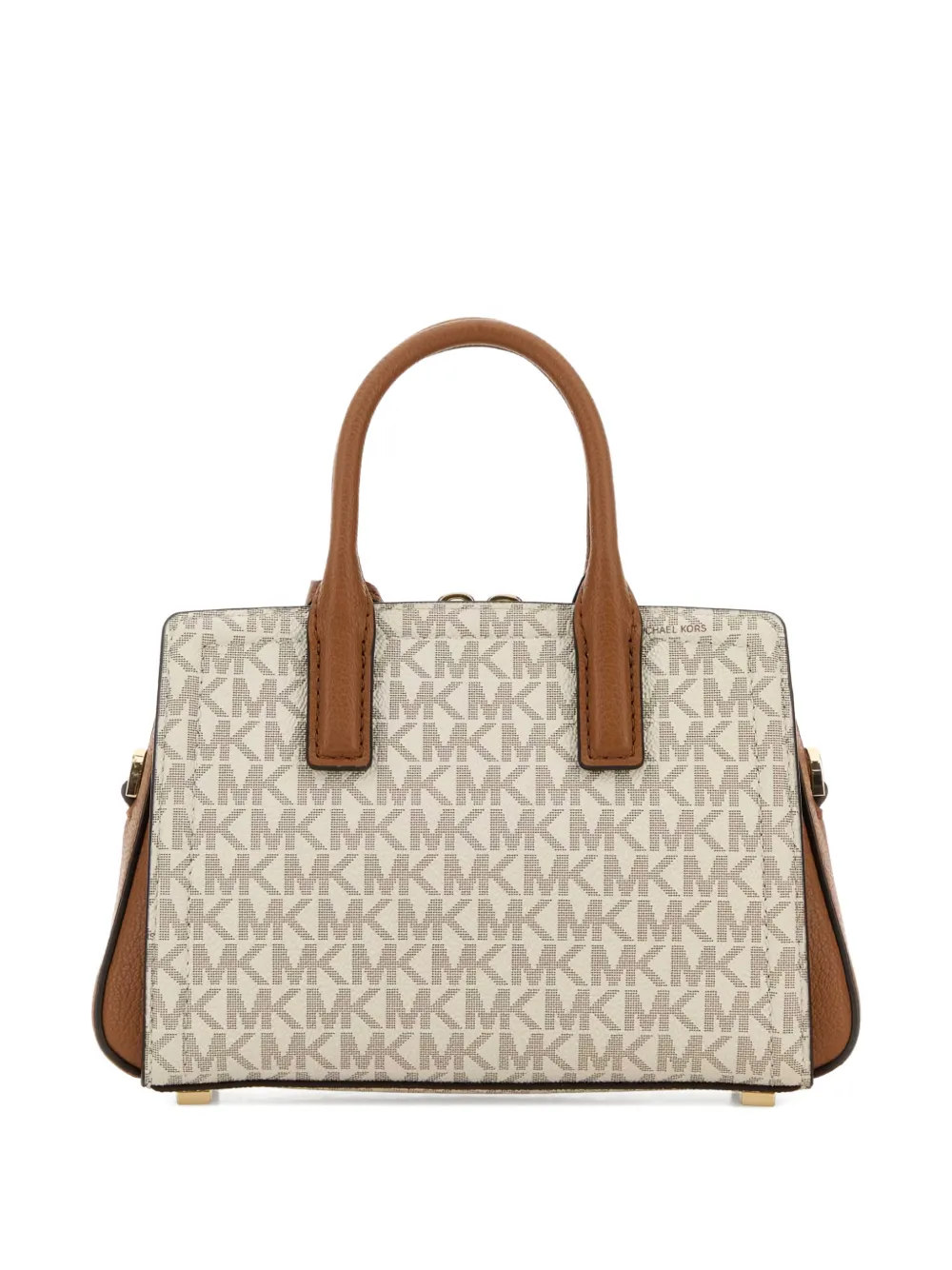 Michael Michael Kors extra small Laila monogram tote bag - Beige
