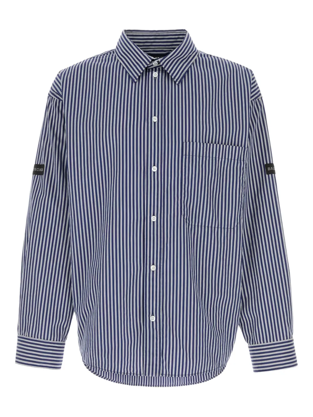 Balenciaga striped shirt - Blue