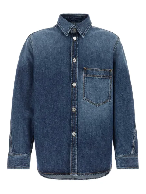 Givenchy chest-pocket denim shirt
