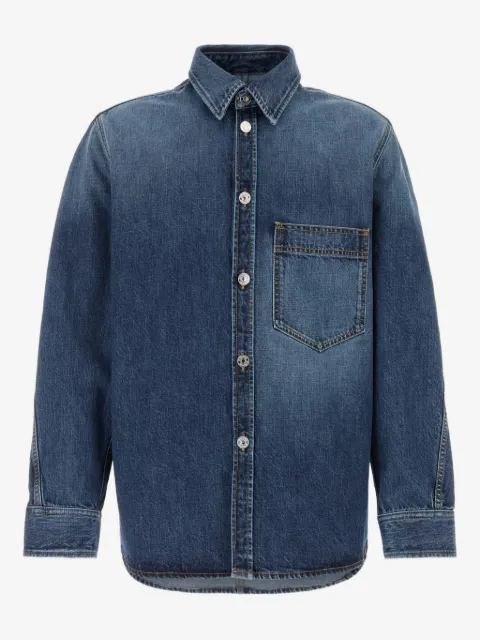 Givenchy chest-pocket denim shirt