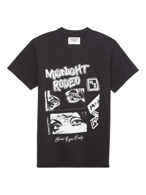 MIDNIGHT RODEO   Your Eyes Only graphic T-shirt