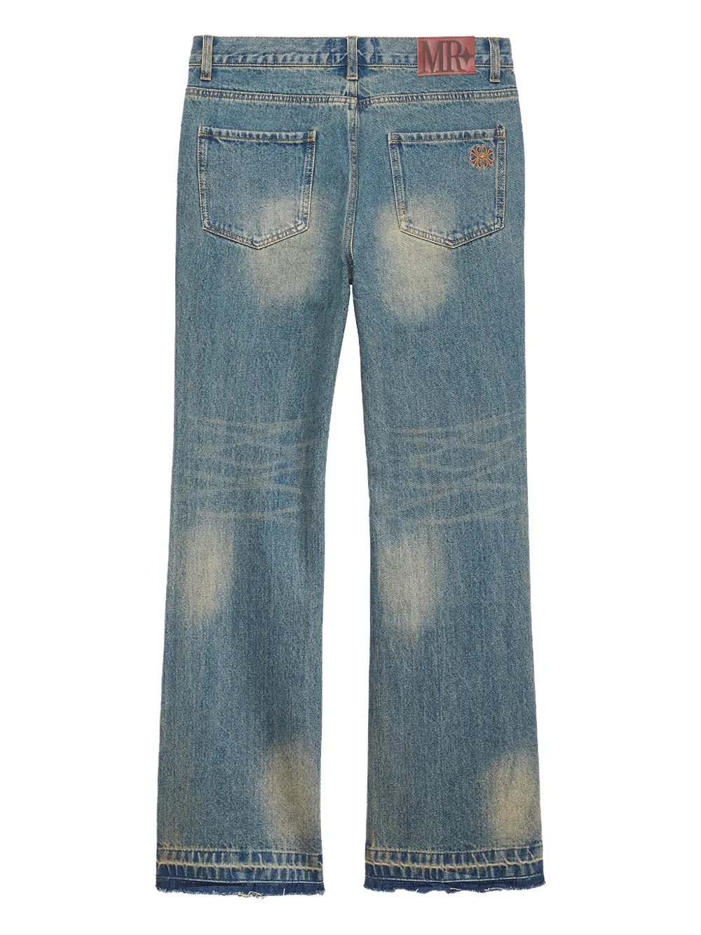 MIDNIGHT RODEO distressed jeans - Blauw