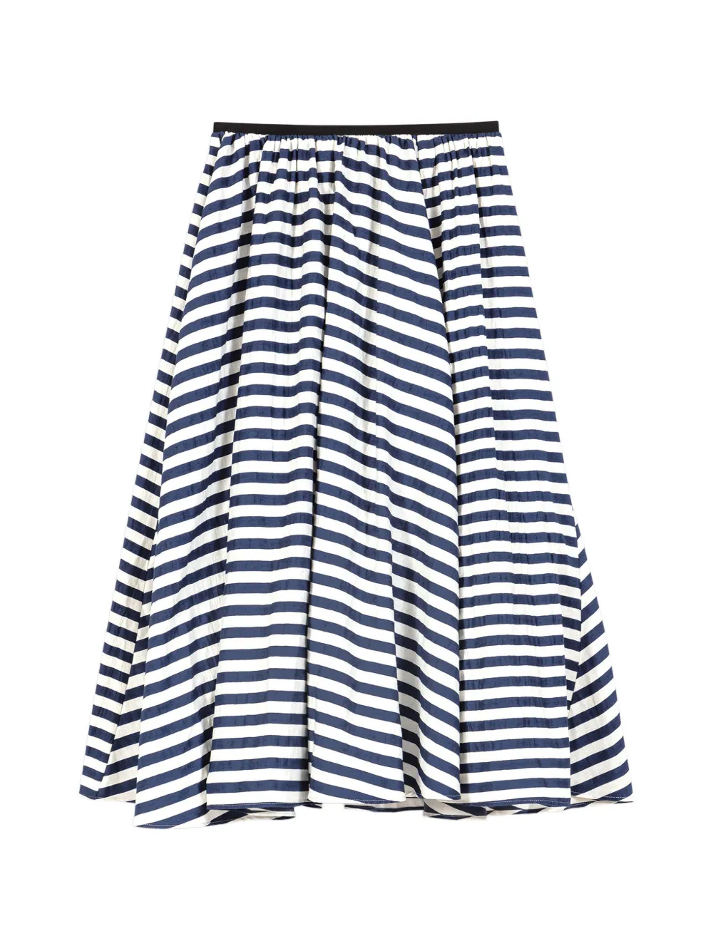 Maje striped A-line skirt - Blu