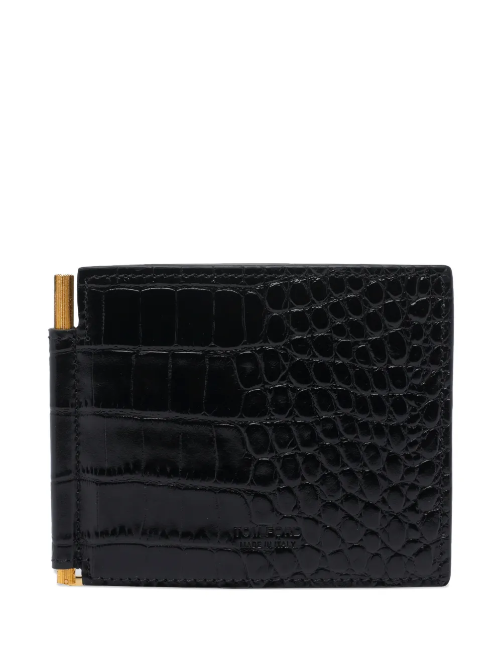 TOM FORD logo wallet - Nero