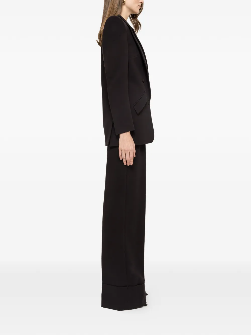 Layered-Detail Blazer