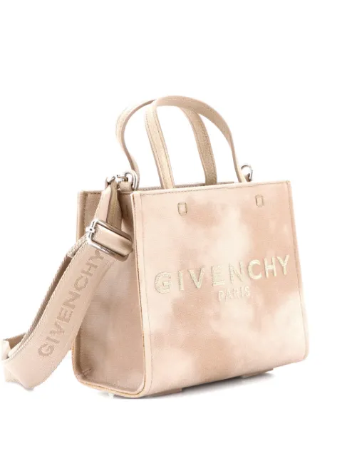 Givenchy Pre-Owned G- Printed Canvas Mini tote bag
