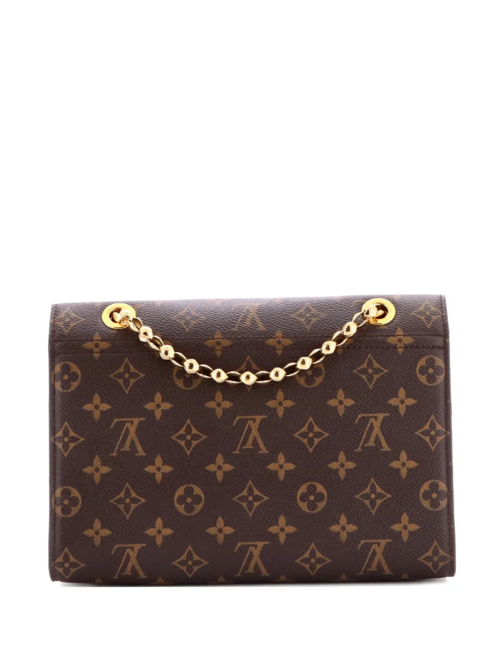 Louis Vuitton Pre-Owned Victoire Handbag Monogram Canvas and Leather shoulder bag - Marrone