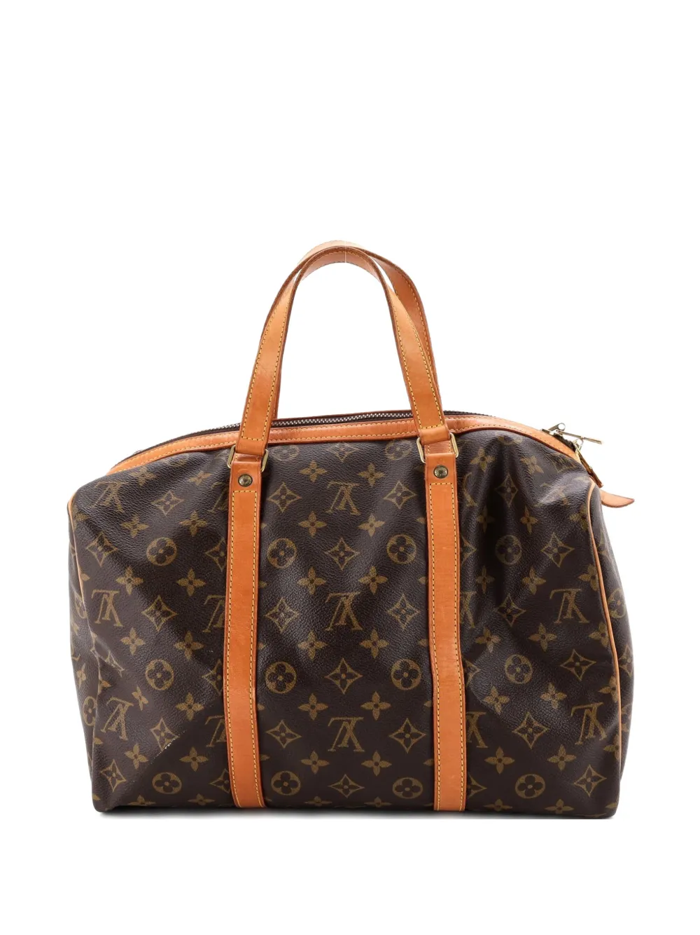 Louis Vuitton Pre-Owned Sac Souple Handbag Monogram Canvas 35 satchel - Marrone
