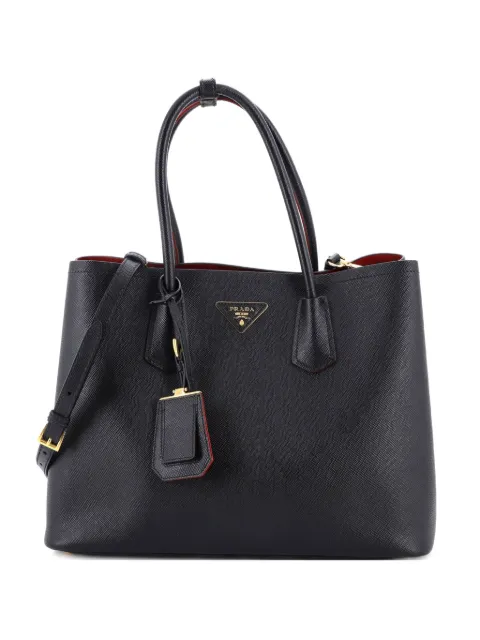 Prada Pre-Owned Cuir Double Saffiano Leather Large tote bag
