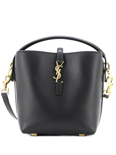 Saint Laurent Pre-Owned Le 37 Leather Mini bucket bag