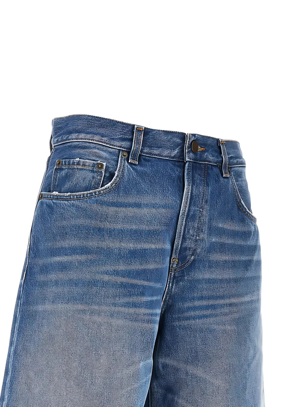 Haikure five-pocket denim shorts - Blauw