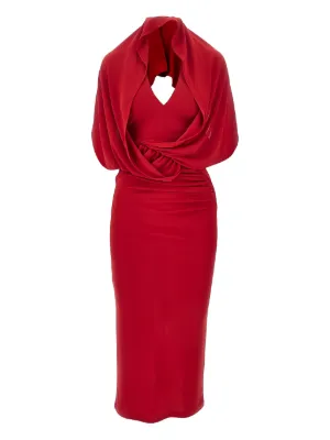 chinese dress ladies BABYDOLL- Red with Adjustable Cups - Modest Babydoll