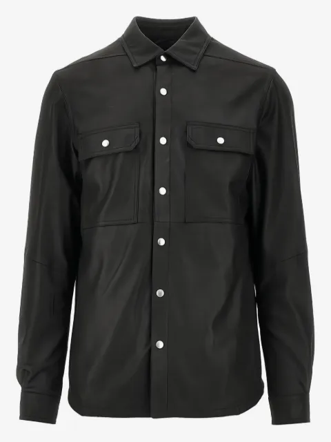 Rick Owens buttoned shirt jacket
