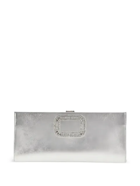 Roger Vivier embellished-frame clutch bag