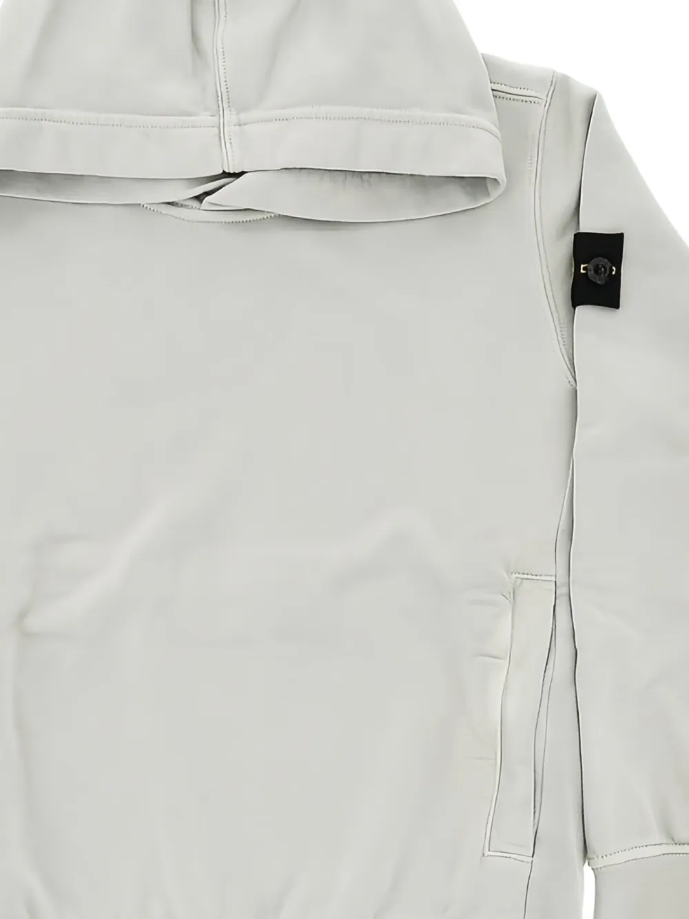 Stone Island Junior Hoodie met Compass-logopatch Grijs