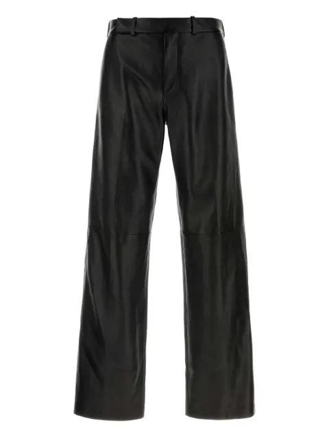 FENDI leather trousers