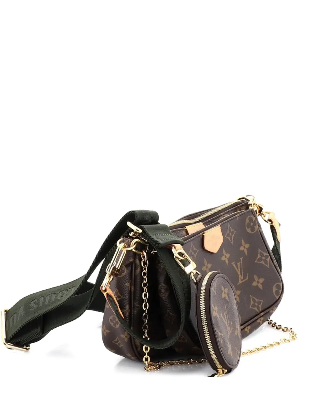 Louis Vuitton Pre-Owned Multi Pochette Accessoires Monogram Canvas crossbody bag - Marrone