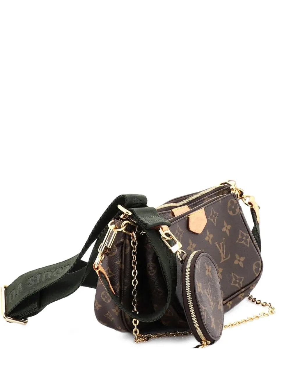 Louis Vuitton Pre-Owned Multi Pochette Accessoires Monogram Canvas crossbody bag - Marrone