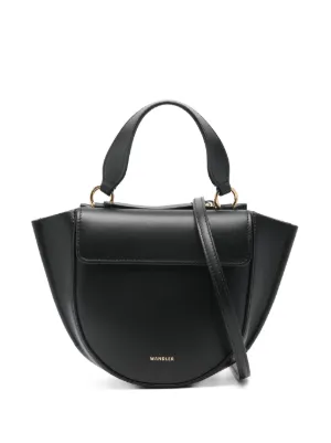 Wandler Hortensia レザーバッグ M | ブラック | FARFETCH JP