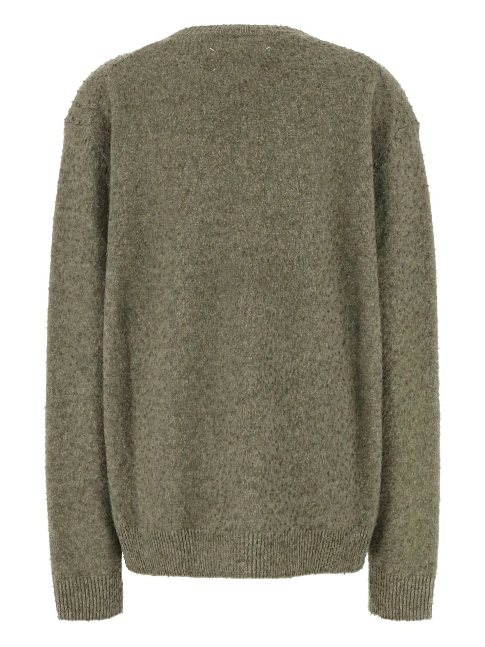  Maison Margiela V-neck Sweater - Green 
