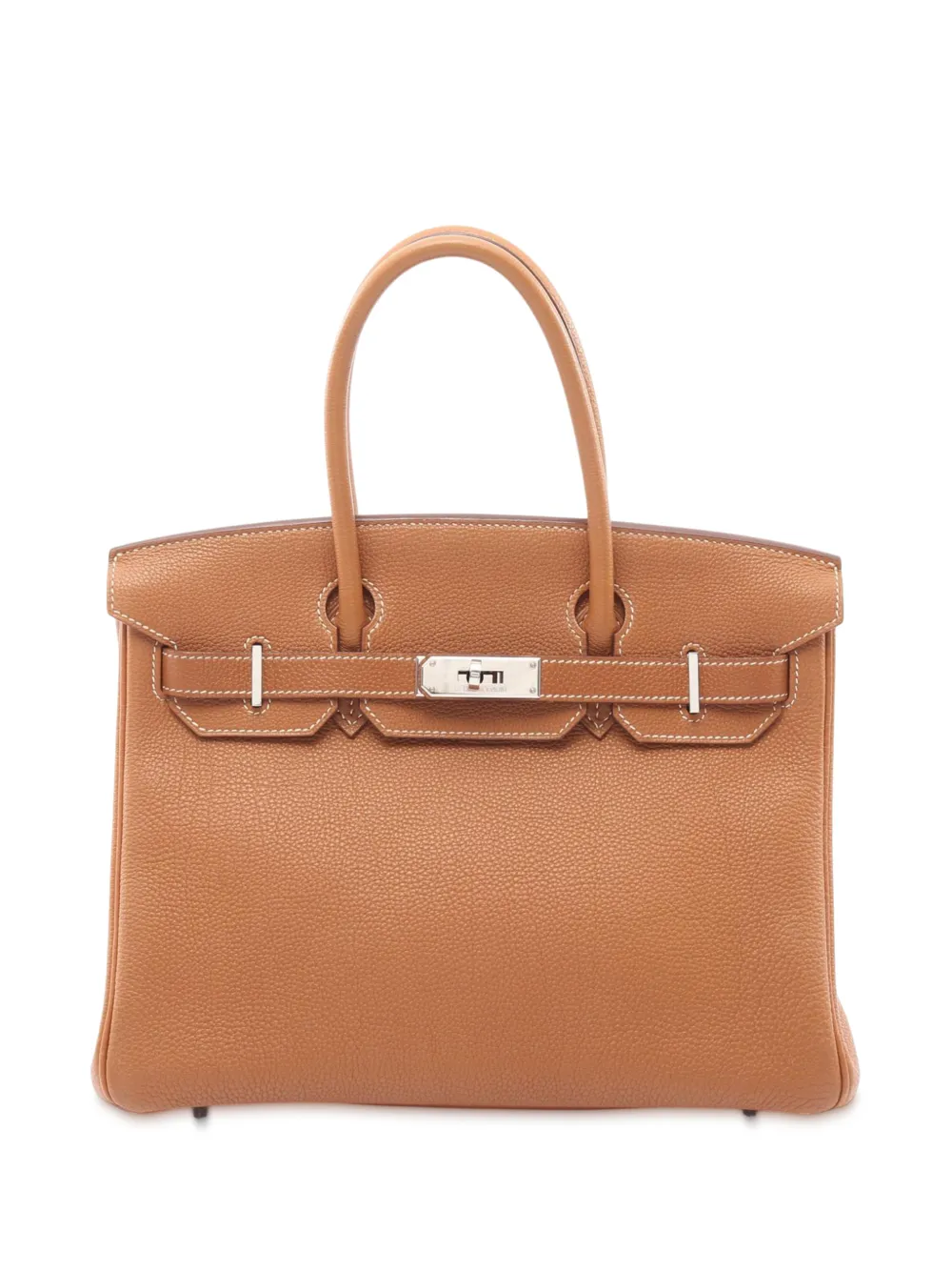 Hermès Pre-Owned 2005 Togo Birkin Retourne 30 handbag - Marrone