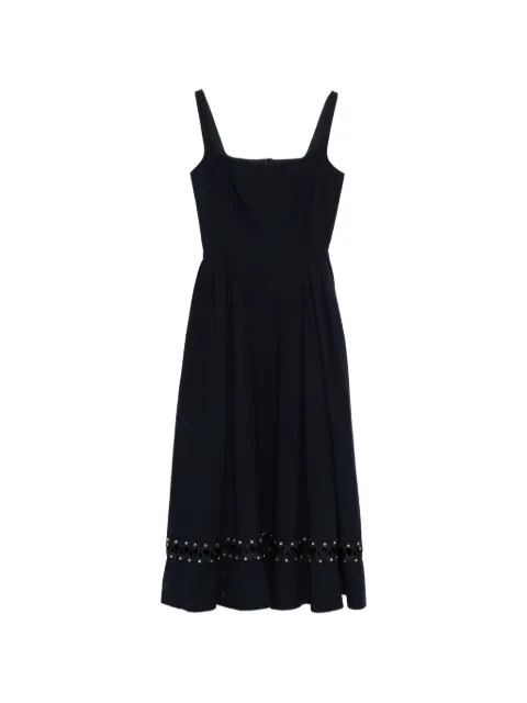 Maje расклешенное платье миди