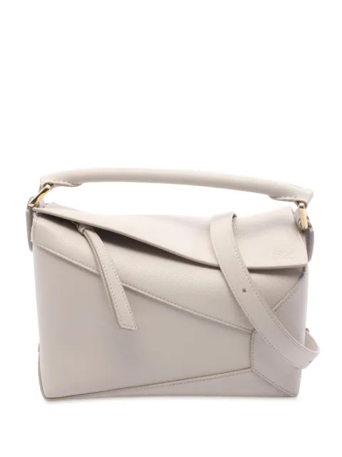 Loewe Pre-Owned 2010-2025 Small Calfskin Puzzle satchel