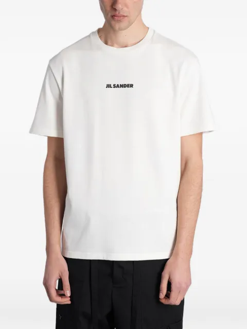 Jil Sander T-Shirt mit Logo-Print