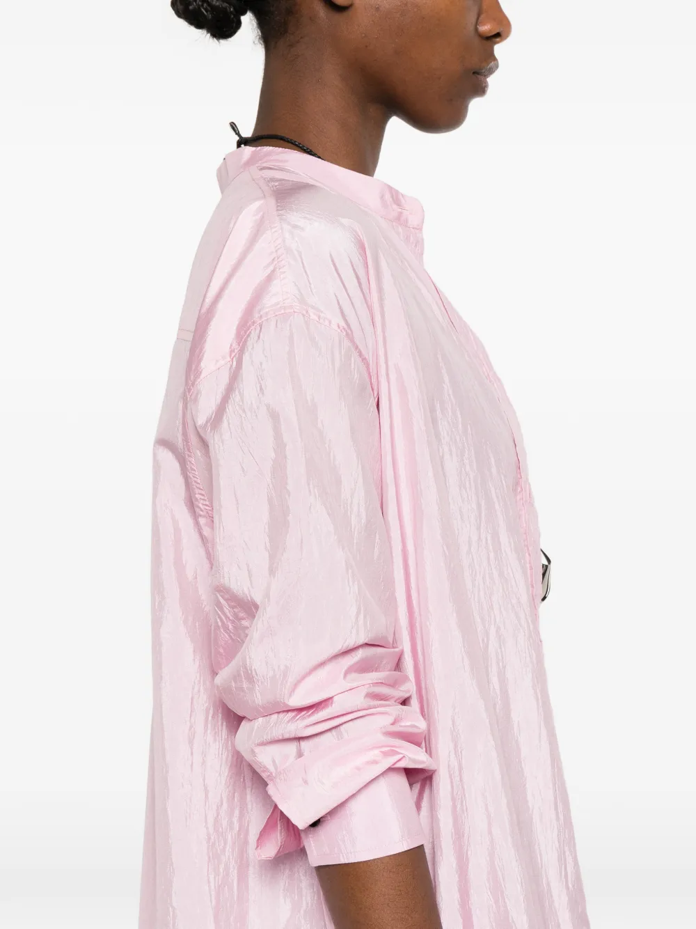 Jil Sander Jurk met knopen Roze