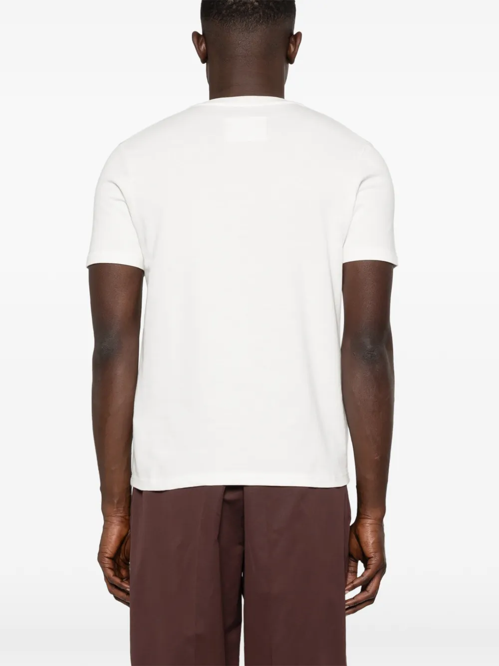 Jil Sander T-shirt met logo Wit