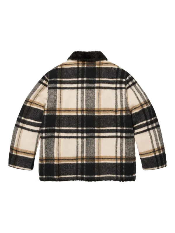 supreme チェック柄　ジャケット Lサイズ 中古・古着通販】SUPREME (シュプリーム) シャツジャケット チェック柄