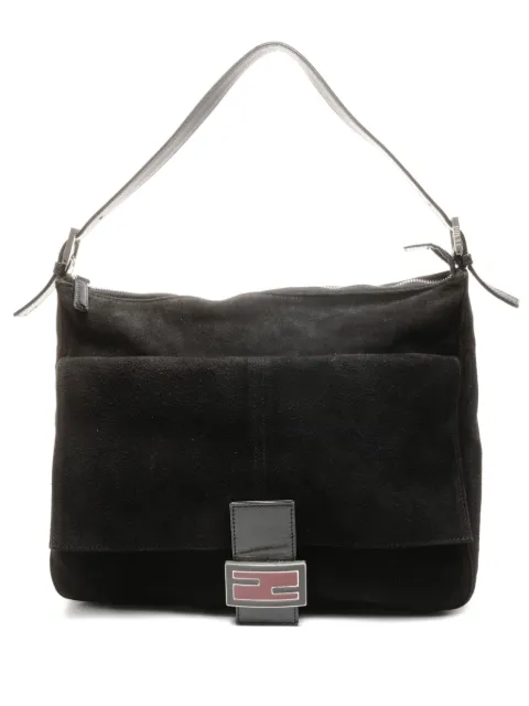 Fendi Pre-Owned sac porté épaule Mamma Baguette en daim à rabat (2000-2015)